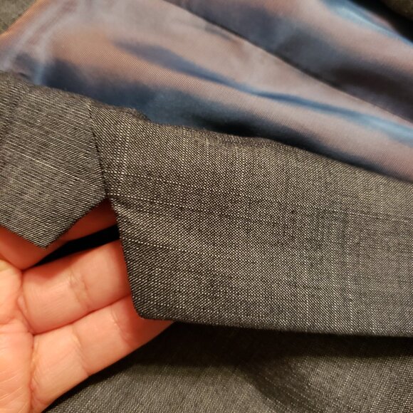 Calvin Klein - Gray Blazer - Size 16 kids - Picture 6 of 13